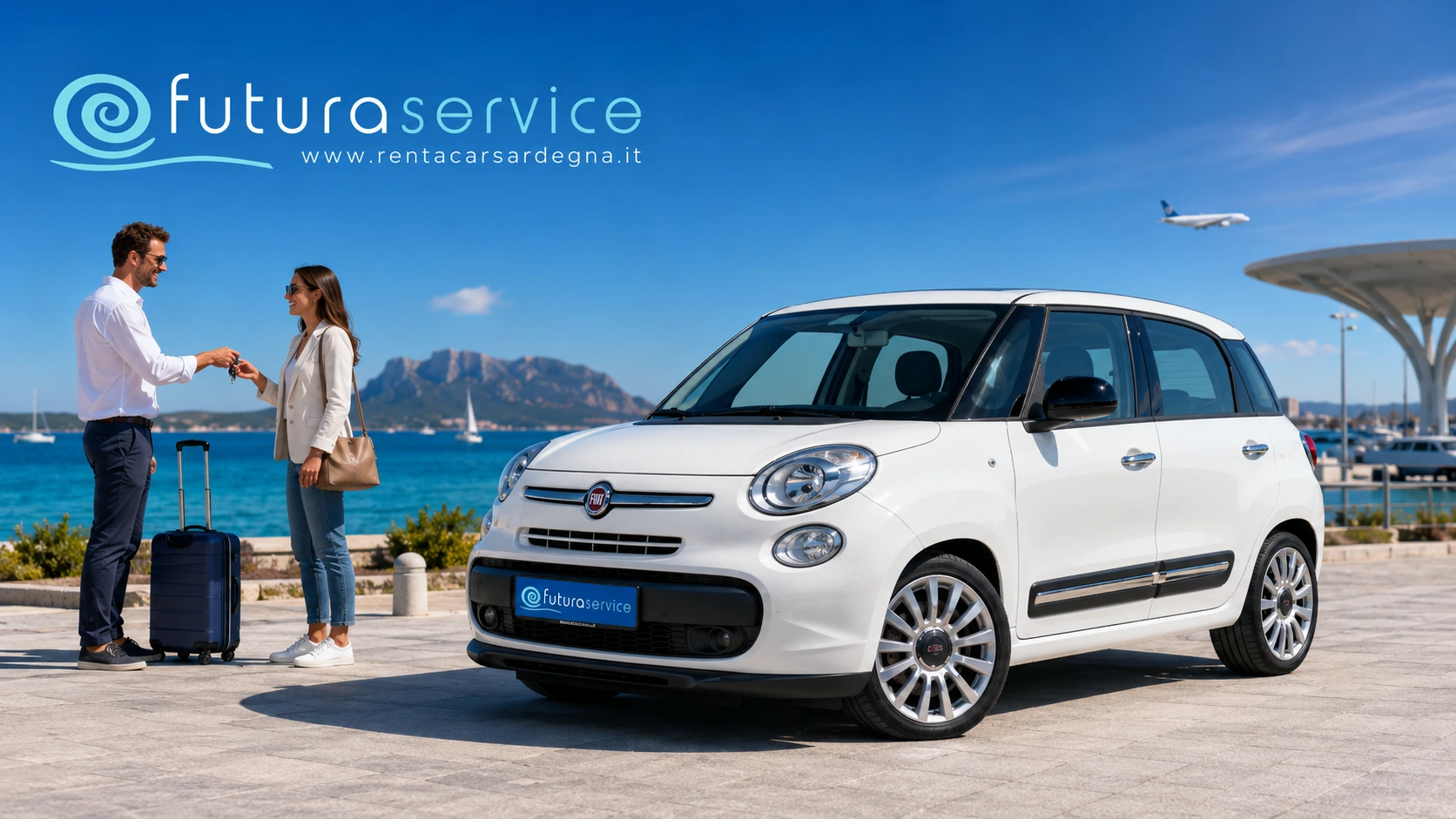 Consegna e ripresa auto a noleggio ad Olbia e dintorni - futuraservice
